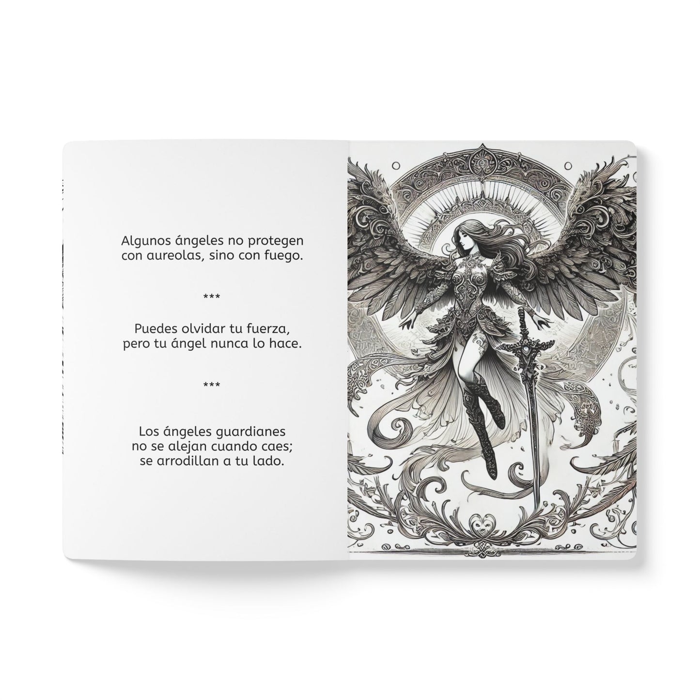ÁNGEL GUERRERO - Cuaderno con Realidad Aumentada | con Arte y Frases Motivadoras