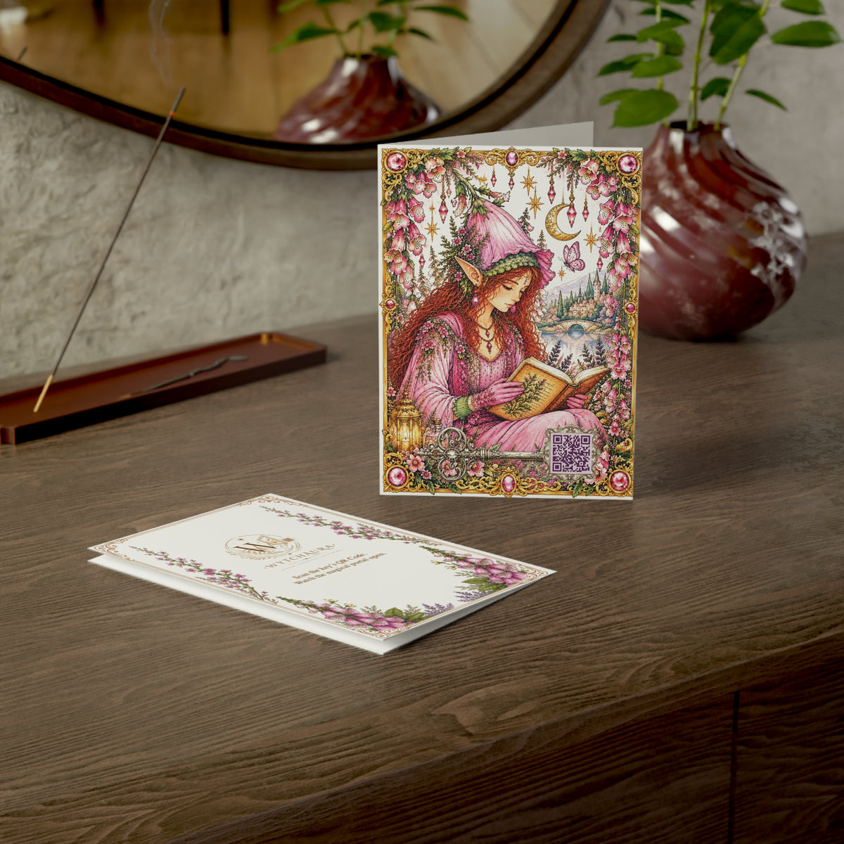 The Foxglove Faery - Greeting Cards — Pack of 1/10