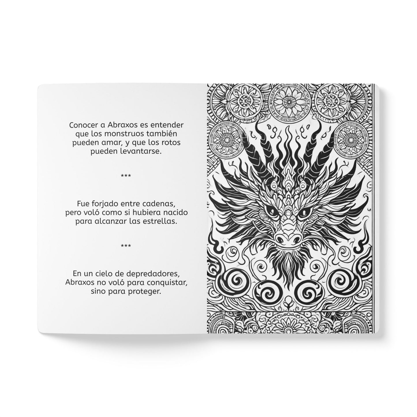 DRAGÓN Y PIEDRAS VALIOSAS - Diario con Realidad Aumentada | Cuaderno Inspirador con Arte y Frases Motivadoras