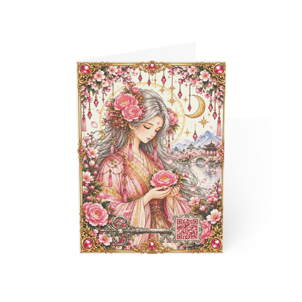 The Old Camellia Spirit- Greeting Cards — Pack of 1/10
