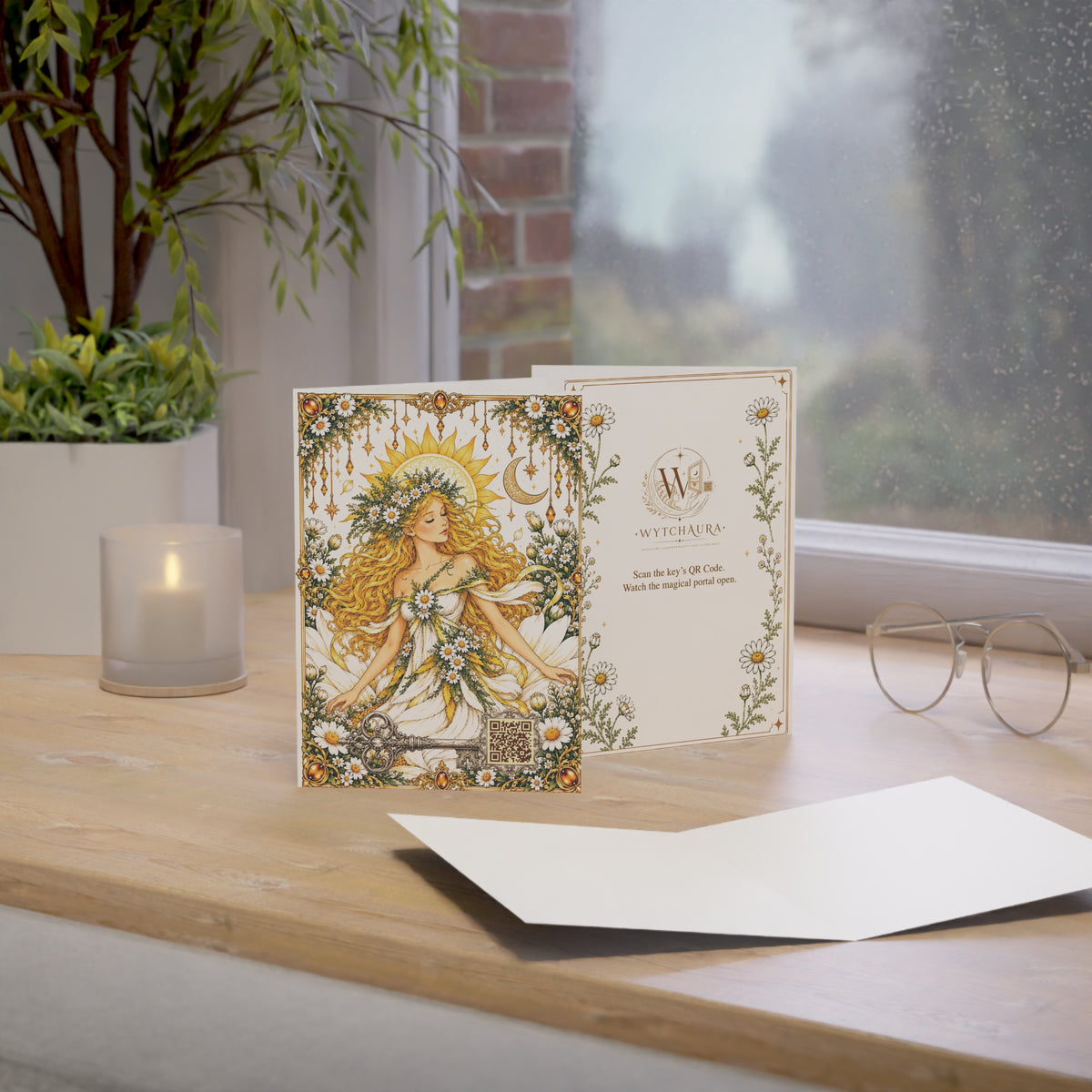 The Daisy Maiden - Greeting Cards — Pack of 1/10