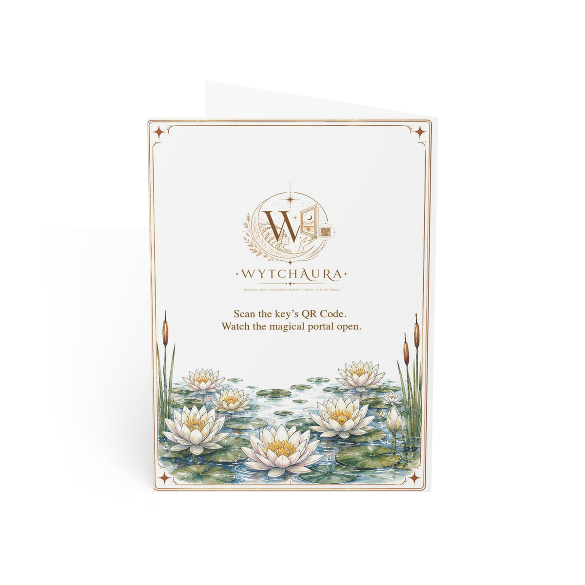 The Water Lily Goddess - Greeting Cards — Pack of 1/10