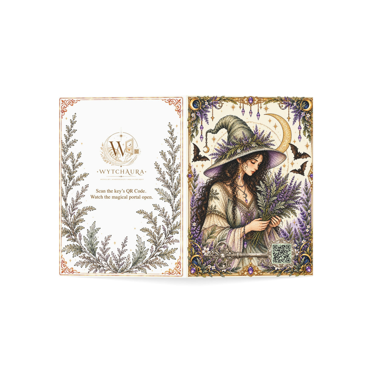 The Mugwort Wise Witch - Greeting Cards (Pack of 1/10)