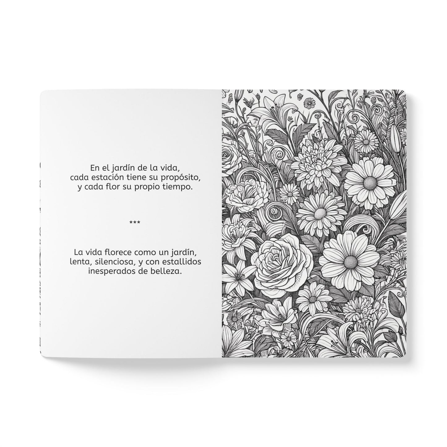 ROSAS Y ESPINAS - Cuaderno con Realidad Aumentada | Cuaderno Inspirador con Arte y Frases Motivadoras
