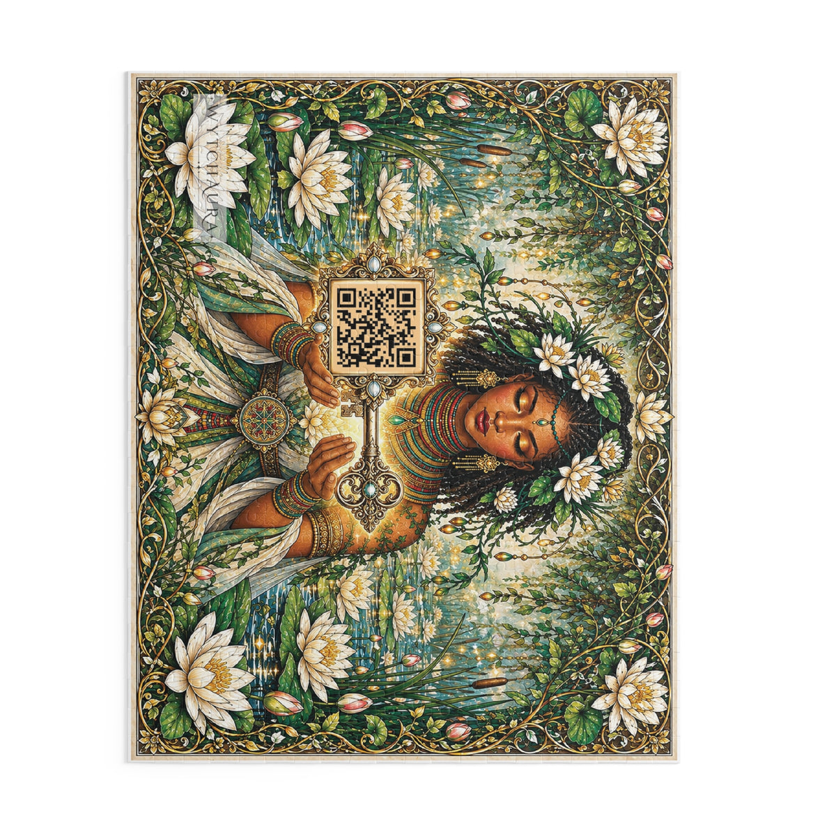 The Water Lily Goddess – Puzzle (500-Piece)