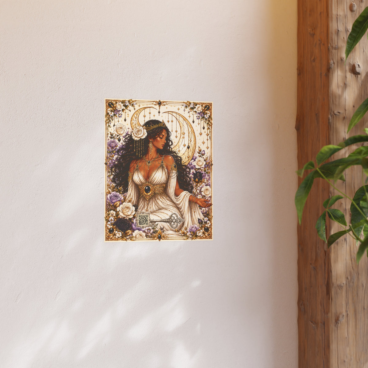 Nyx – Goddess of the Night & Mysteries Poster — Satin & Archival Matte Print
