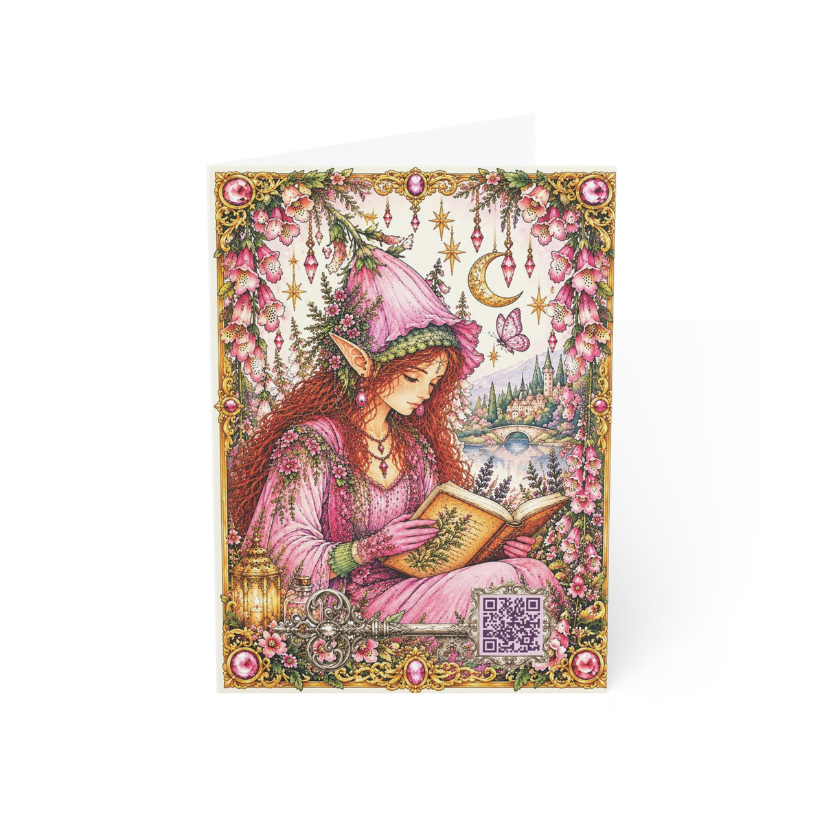 The Foxglove Faery - Greeting Cards — Pack of 1/10