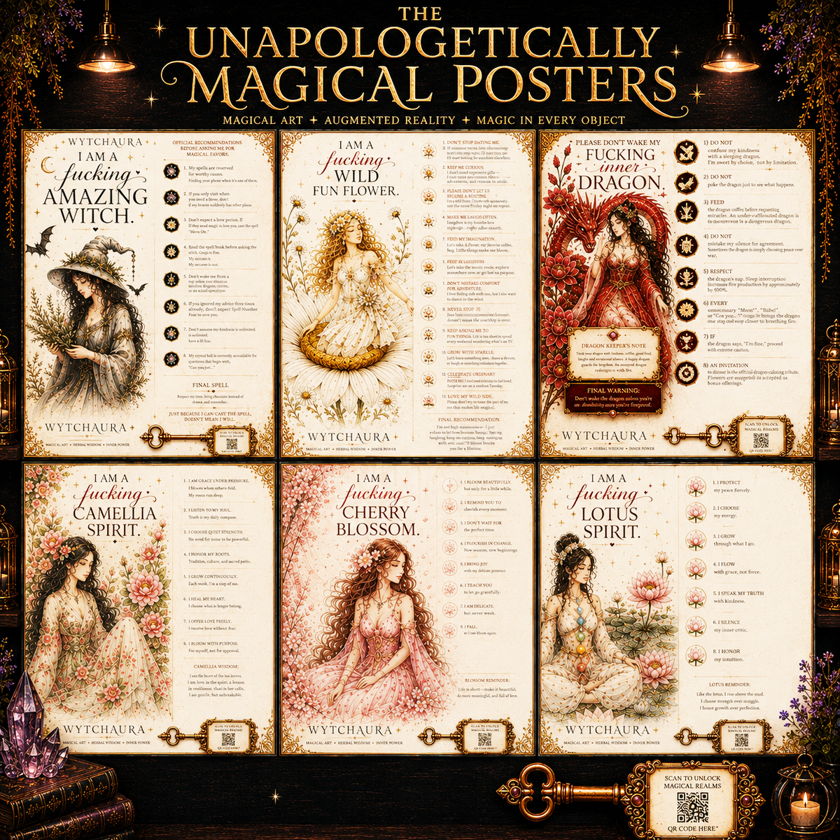 The Unapologetically Magical Posters