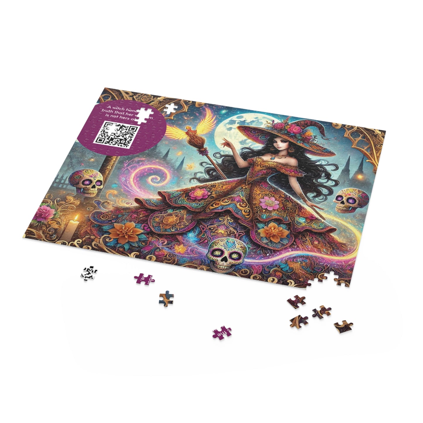 MY INNER WITCH: Ancestors Magic - Intricate Puzzle (120/252/500 pcs) with Augmented Reality