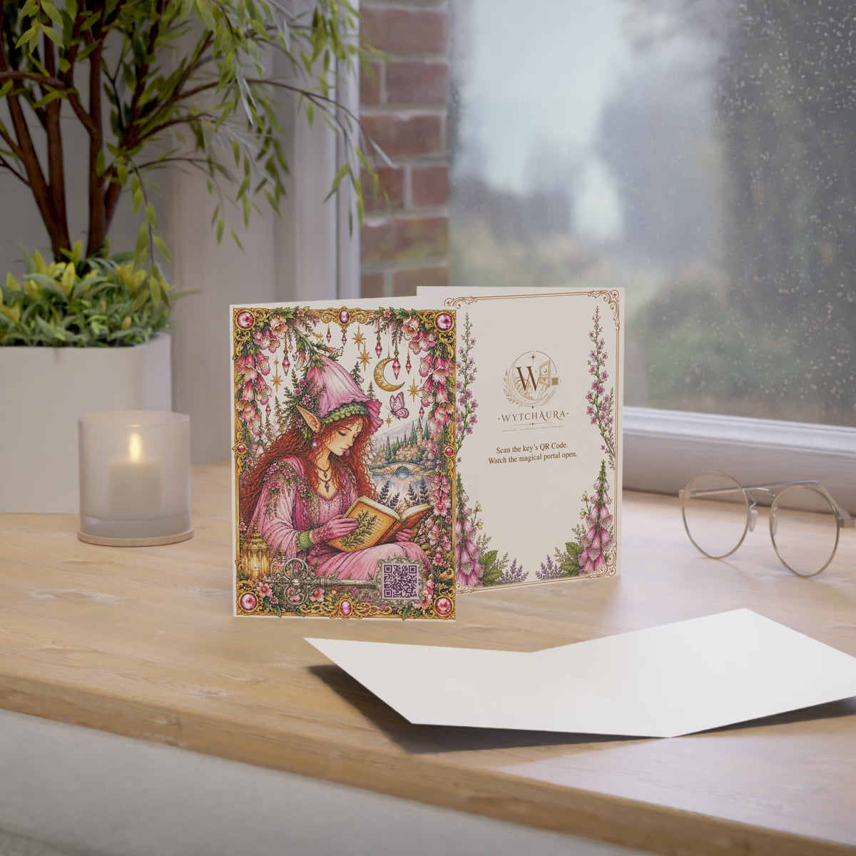 The Foxglove Faery - Greeting Cards — Pack of 1/10