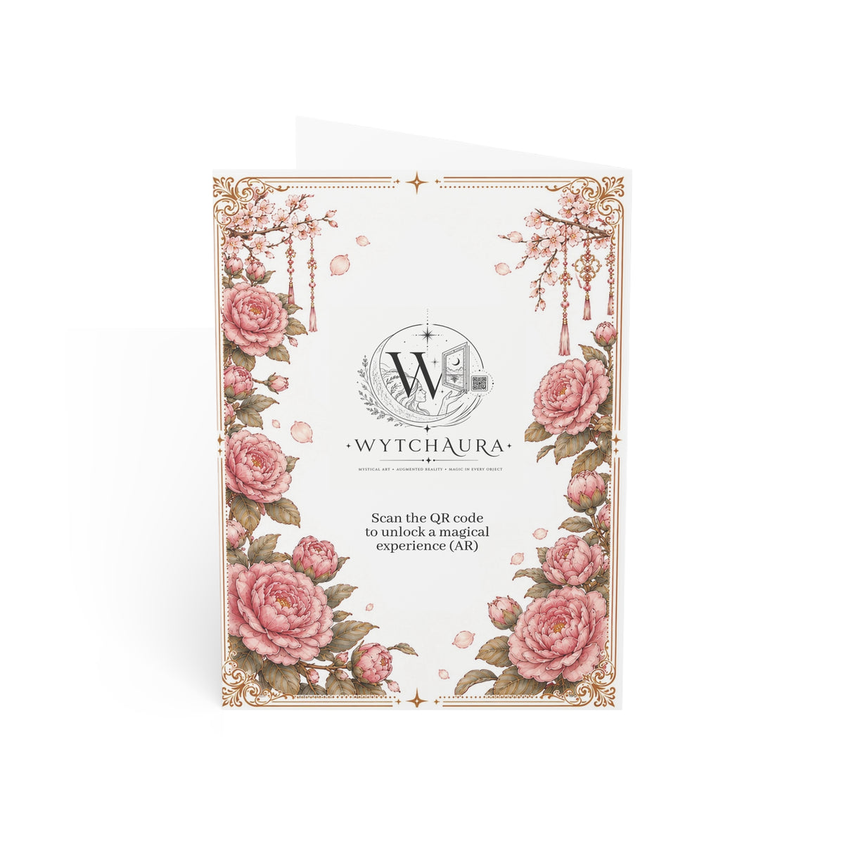 Camile Goddess - Greeting Card with a Magical Key (Envelope Included) (Set of 1 or 10)