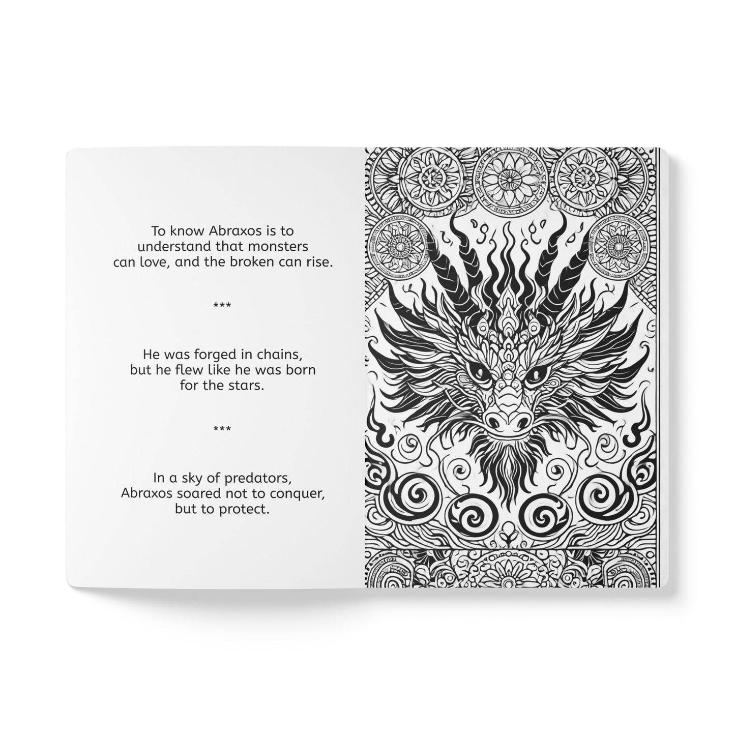 DRAGON AND GEMSTONES - Journal with  an Augmented Reality Experience | Inspiring Notebook with Art & Quotes