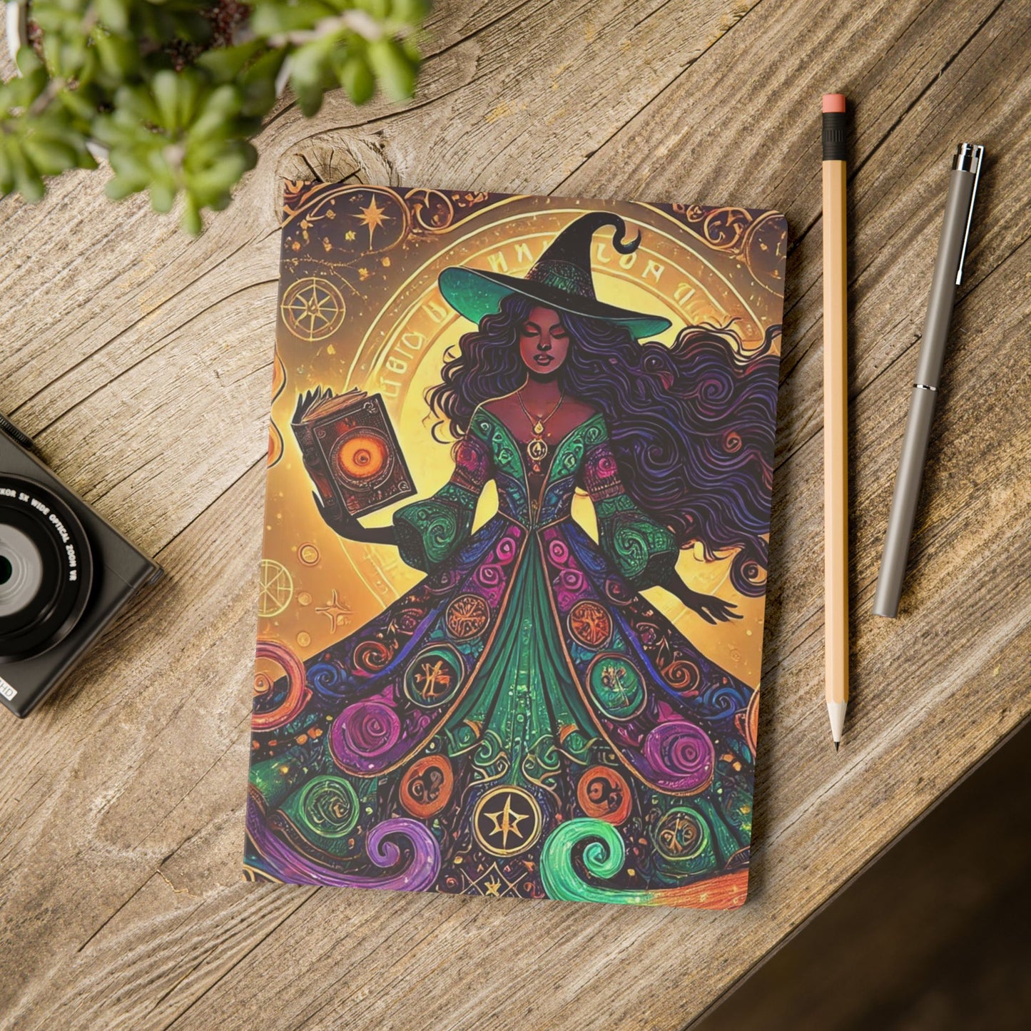 MY INNER WITCH / BATS - Notebook with Augmented Reality | Art & Inspiring Quotes