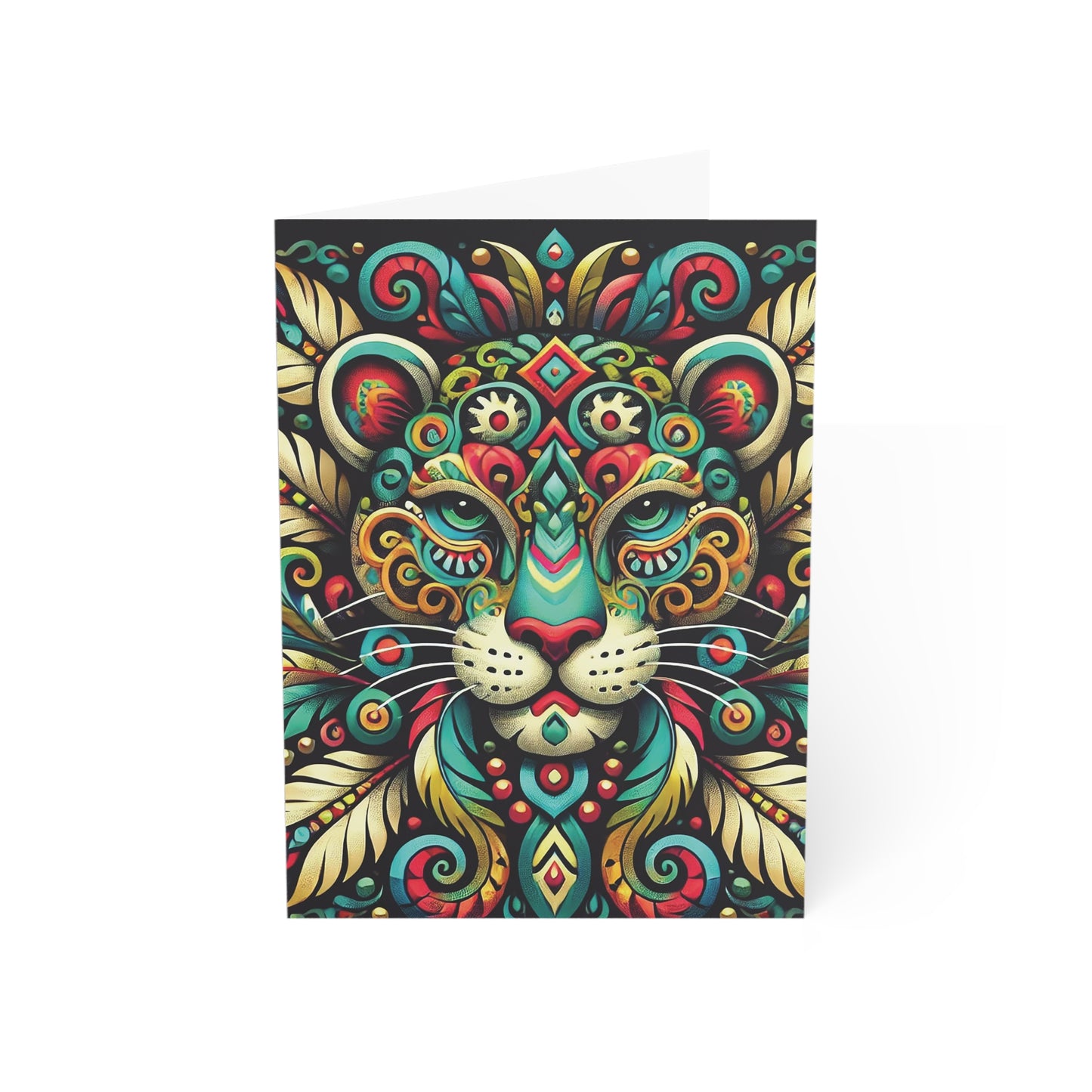 EL ESPÍRITU DEL JAGUAR – Tarjetas de Felicitación con Realidad Aumentada (Set de 1, 10, 30, 50)