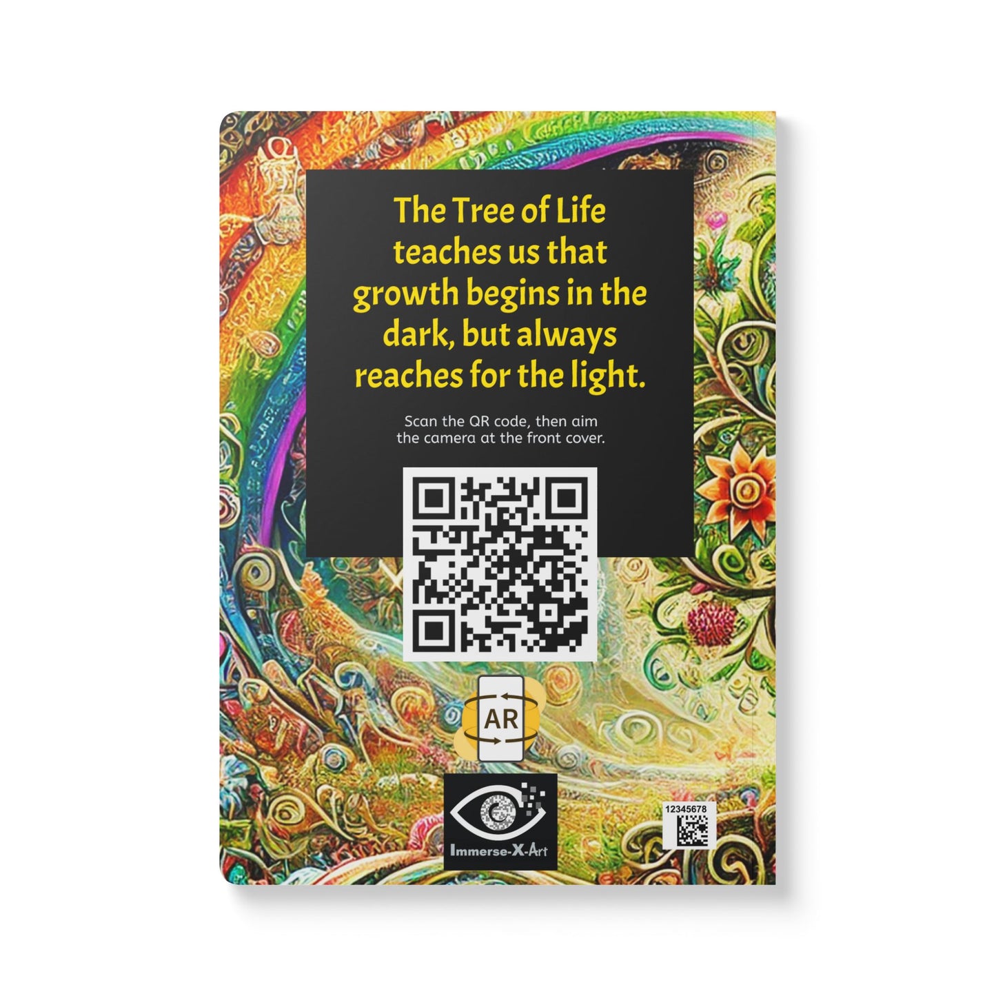 TREE OF LIFE - Augmented Reality Journal | Inspiring Notebook with Art & Quotes
