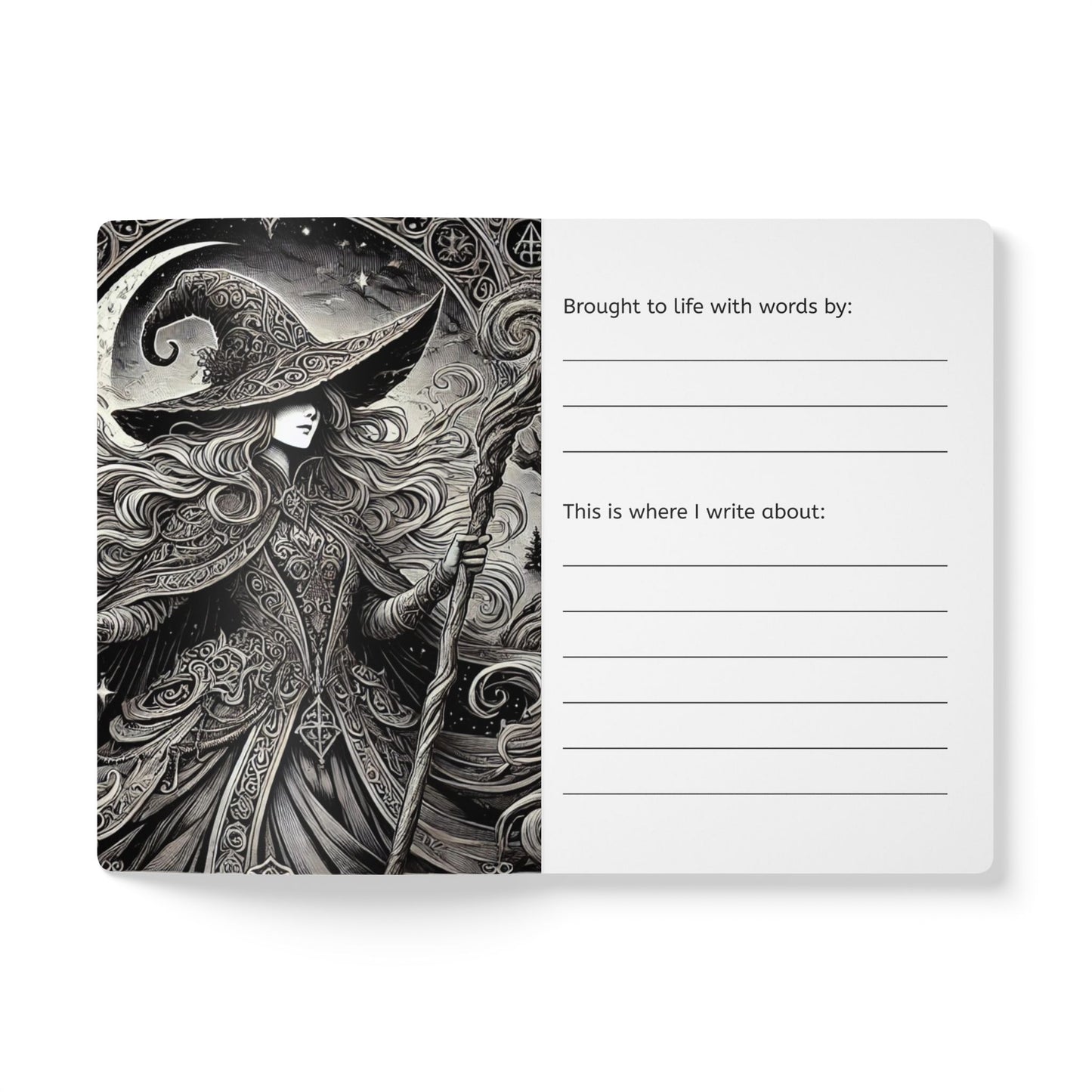 WHISPERS OF A WITCH - Augmented Reality Journal | Inspiring Notebook with Art & Quotes