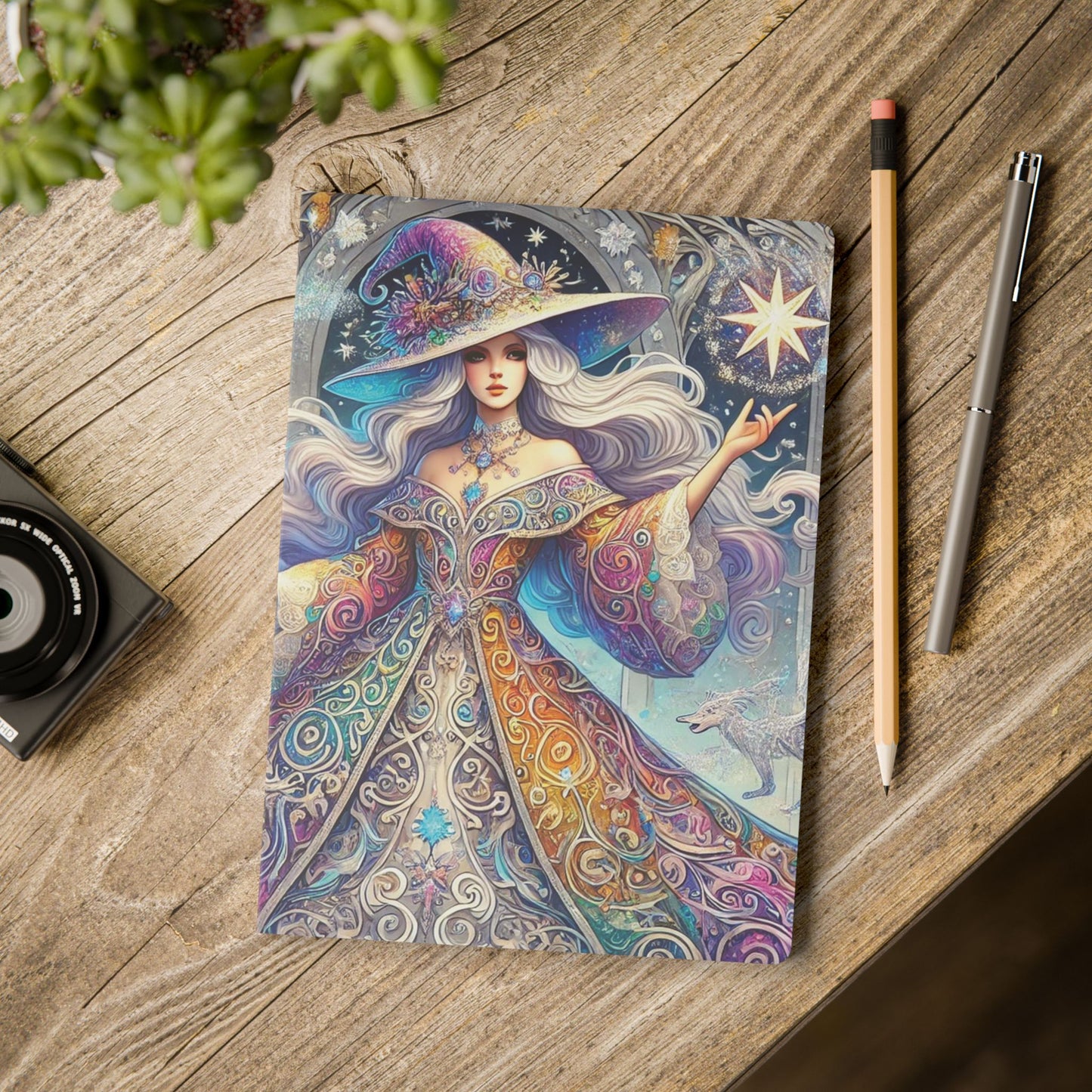 LA HECHIZERA EN MÍ - CASTILLO DE CRISTAL- Cuaderno con Realidad Aumentada | Cuaderno Inspirador con Arte y Frases Motivadoras