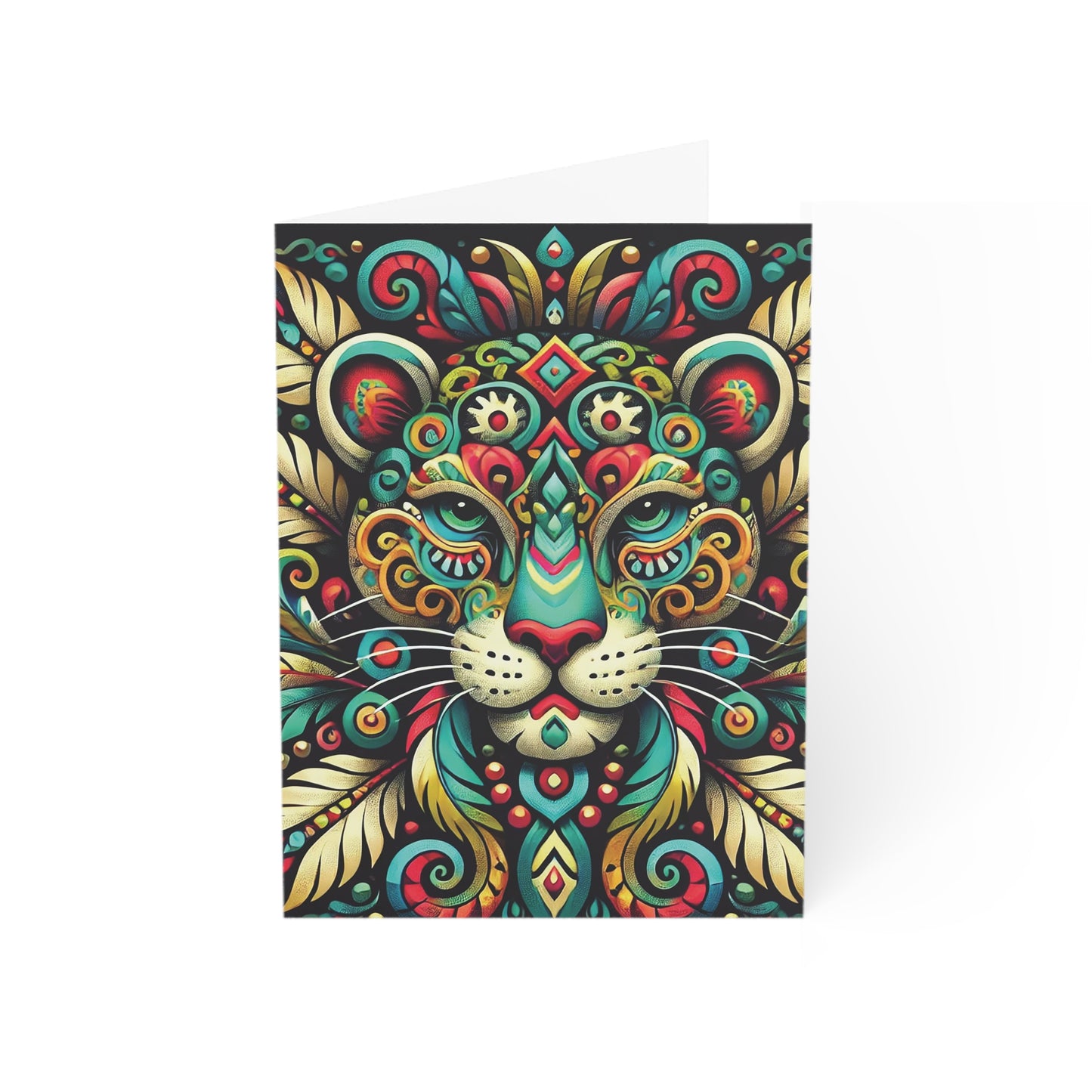 EL ESPÍRITU DEL JAGUAR – Tarjetas de Felicitación con Realidad Aumentada (Set de 1, 10, 30, 50)