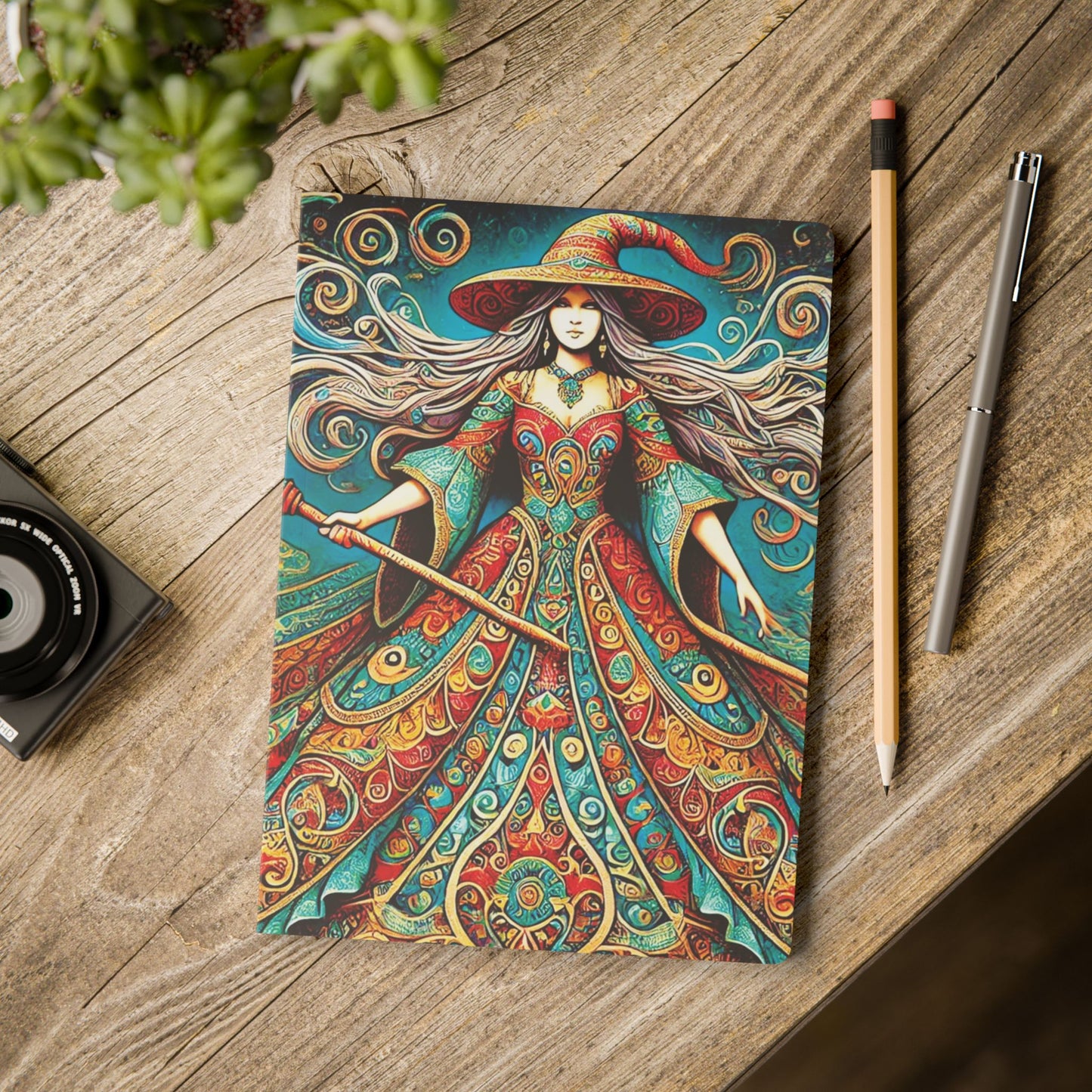 WHISPERS OF A WITCH - Augmented Reality Journal | Inspiring Notebook with Art & Quotes