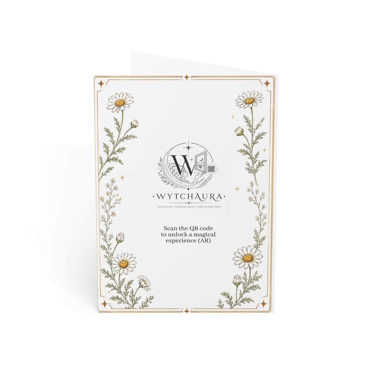 Daisy Fairy - Greeting Card with a Magical Key (Envelope Included) (Set of 1 or 10)