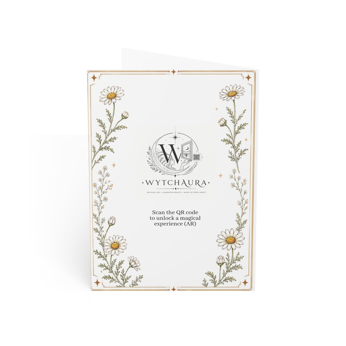 Daisy Fairy - Greeting Card with a Magical Key (Envelope Included) (Set of 1 or 10)