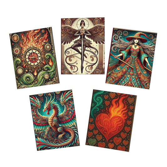 Multi-Design Greeting Cards (5-Pack)