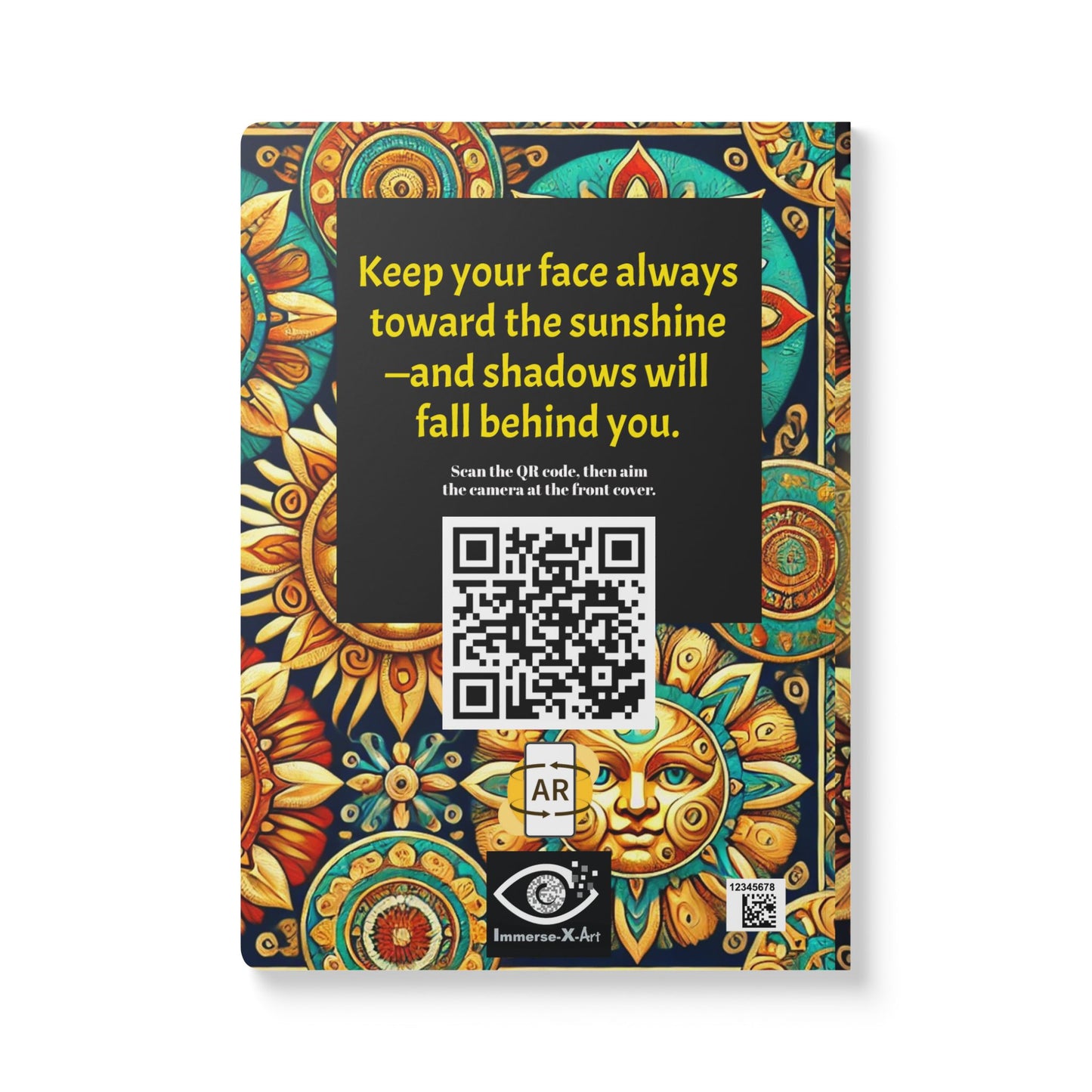 SUN - Augmented Reality Journal | Inspiring Notebook with Art & Quotes