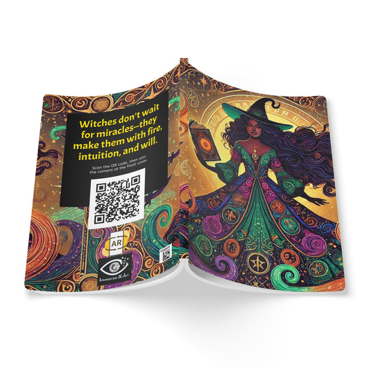 MY INNER WITCH / BATS - Notebook with Augmented Reality | Art & Inspiring Quotes
