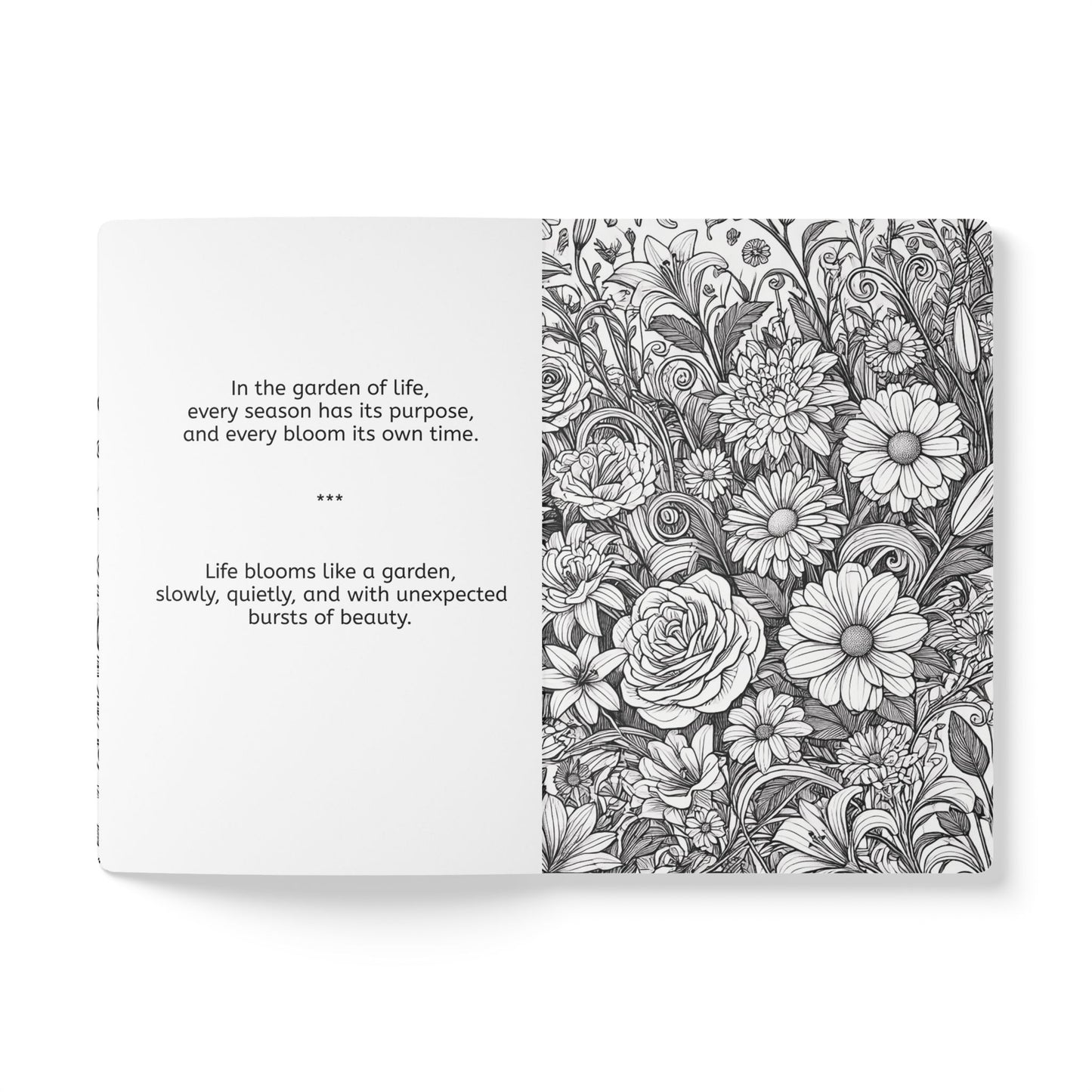 ROSES AND THORNS - Augmented Reality Journal | Inspiring Notebook with Art & Quotes
