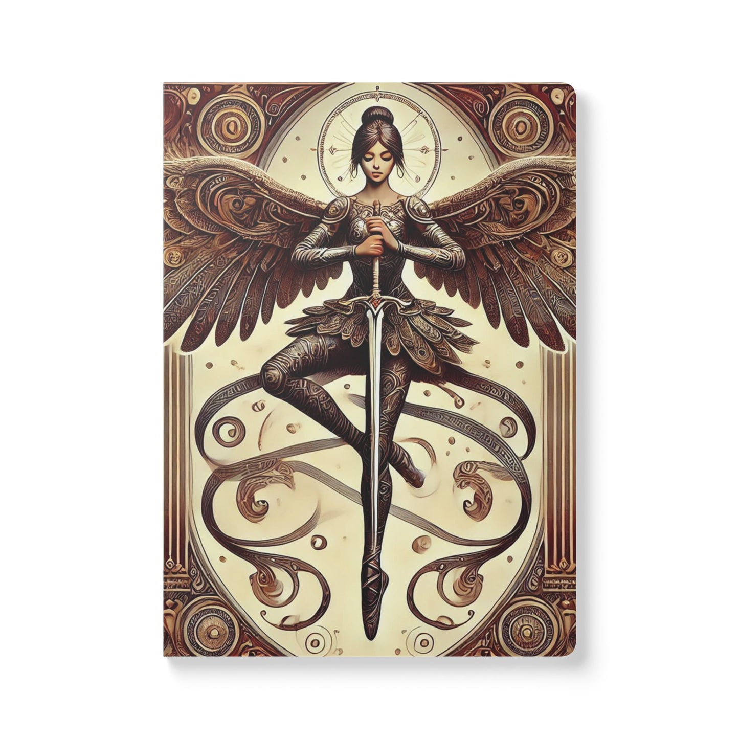 WARRIOR ANGEL - Journal with  an Augmented Reality Experience | Inspiring Notebook with Art & Quotes