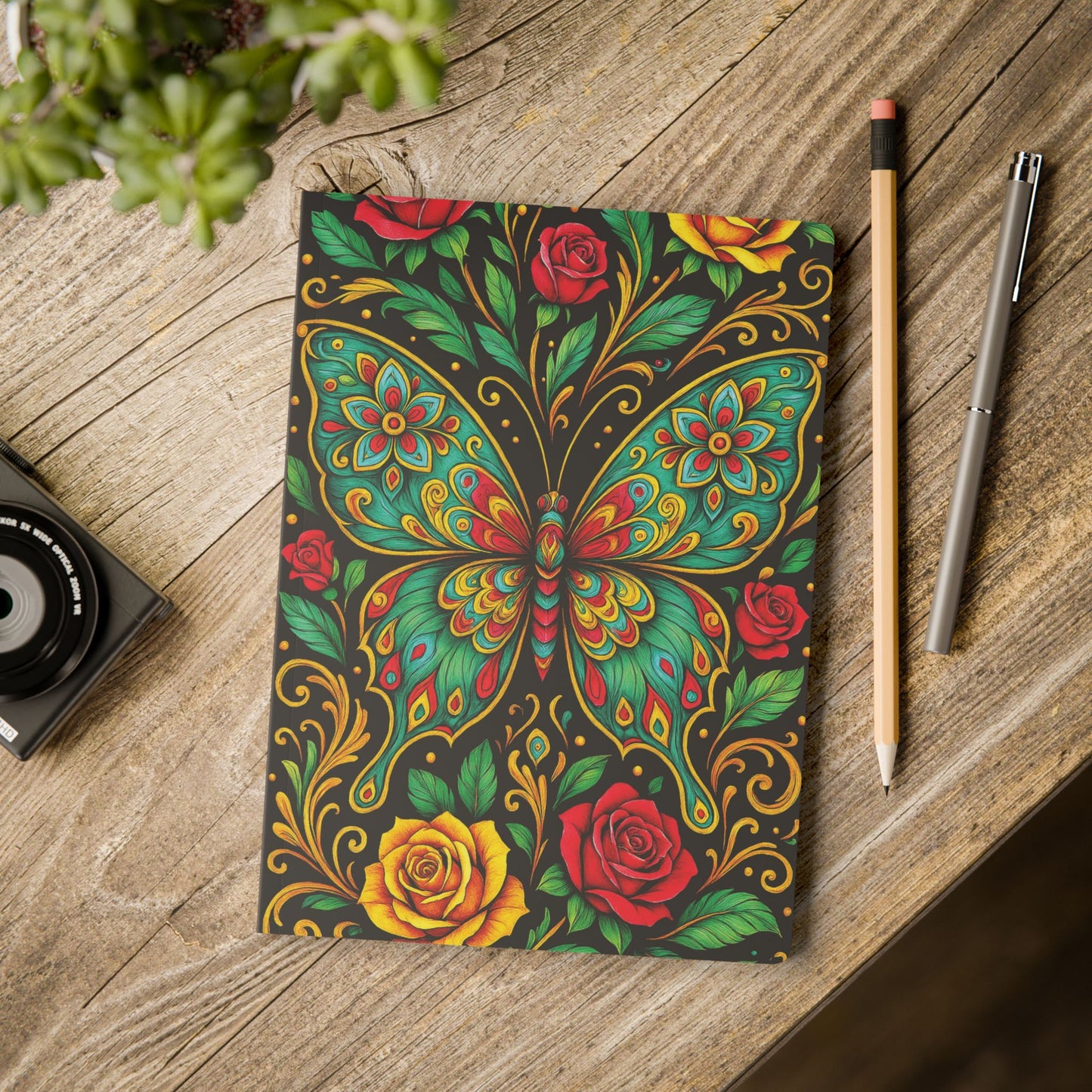 LA DANZA DE LAS MARIPOSAS - Diario con Realidad Aumentada | Cuaderno Inspirador con Arte y Frases Motivadoras