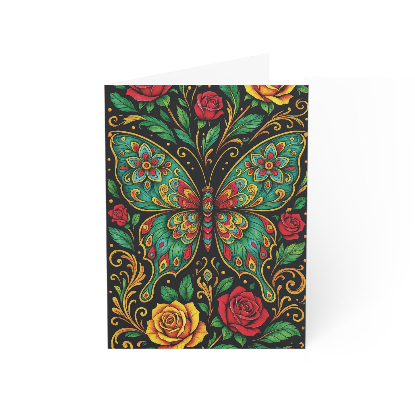 THE DANCE OF BUTTERFLIES - Greeting Cards with Augmented Reality (Set of 1, 10, 30, 50)