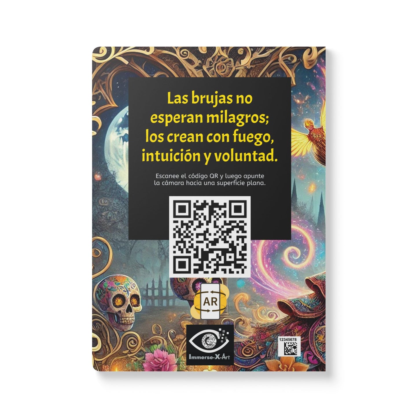 LA HECHIZERA EN MÍ / ANCESTROS - Cuaderno con Realidad Aumentada | Inspirador con Arte y Frases Motivadoras