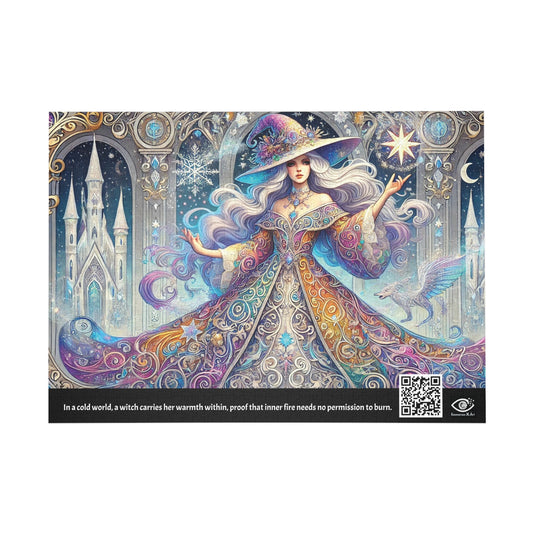 INNER WITCH: Cristal Castle - Intricate Puzzle (1000 piece) with Augmented Reality
