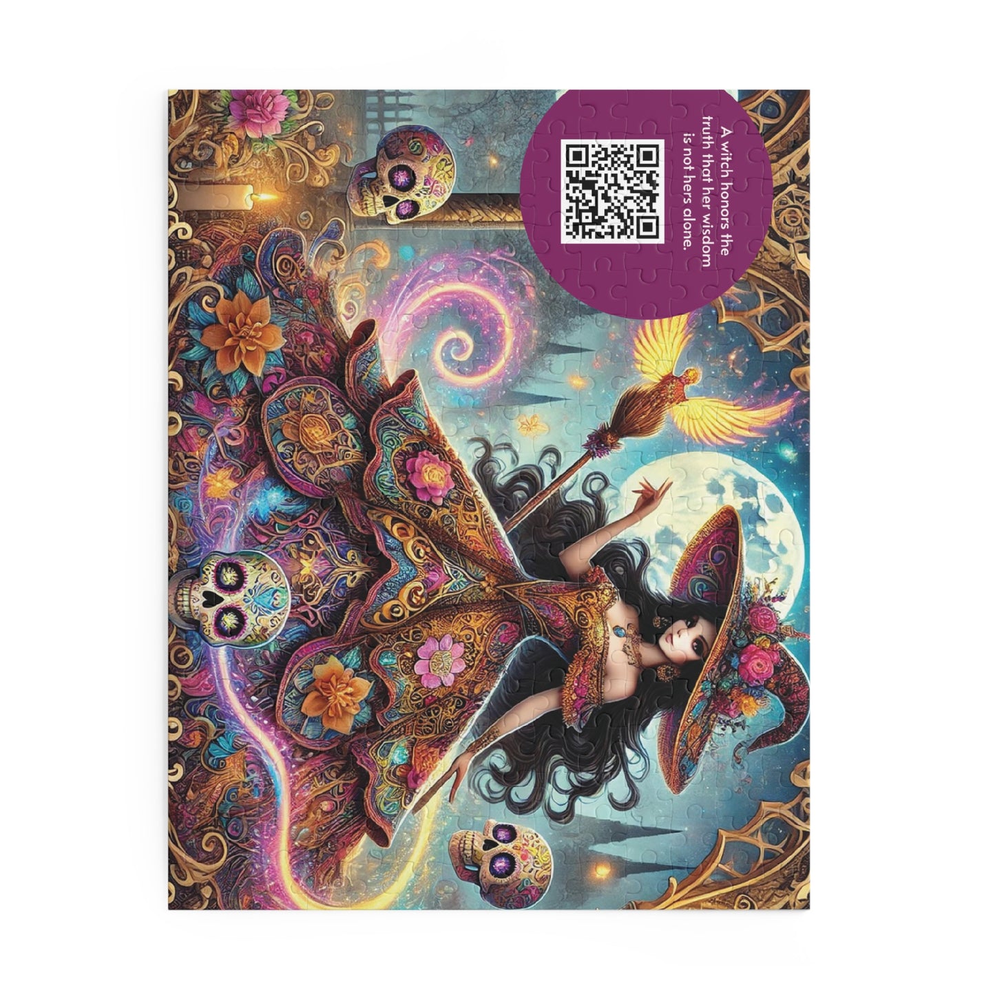 MY INNER WITCH: Ancestors Magic - Intricate Puzzle (120/252/500 pcs) with Augmented Reality
