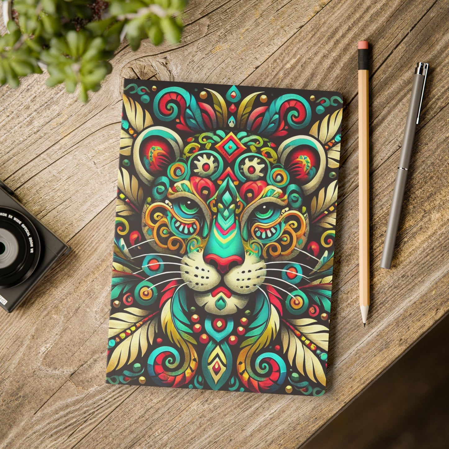 ESPÍRITU DE JAGUAR - Cuaderno con Realidad Aumentada | Cuaderno Inspirador con Arte y Frases Motivadoras