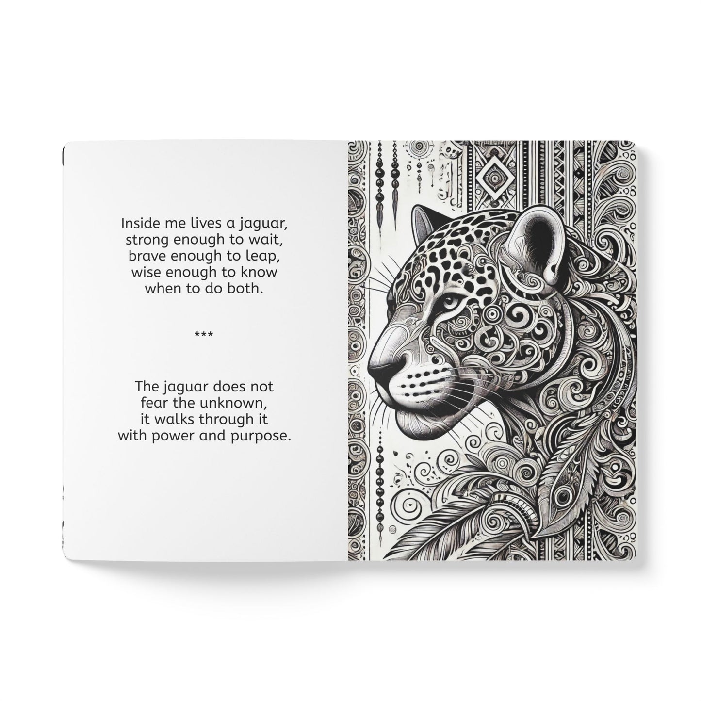 THE JAGUAR'S SPIRIT - Journal with Augmented Reality Experience | Creative Notebook & Art
