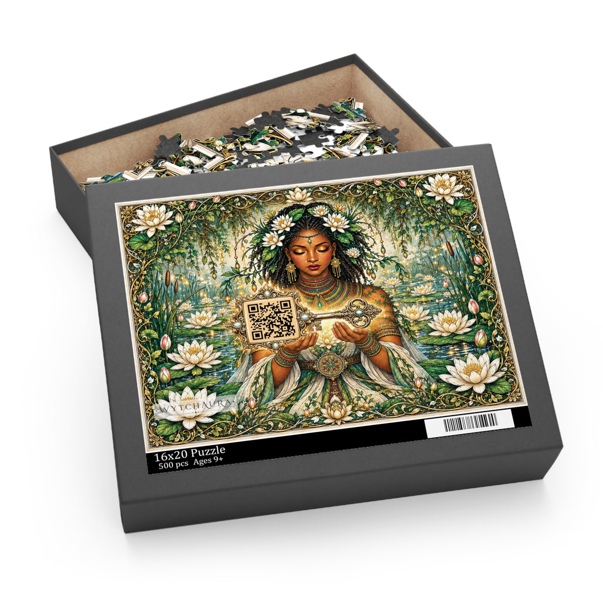 The Water Lily Goddess – Puzzle (500-Piece)