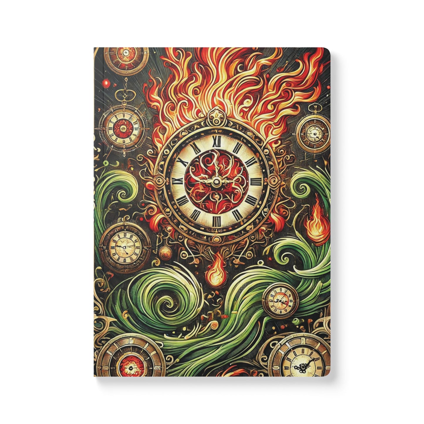 EL PASE DEL TIEMPO - Cuaderno con Realidad Aumentada | Cuaderno Inspirador con Arte y Frases Motivadoras