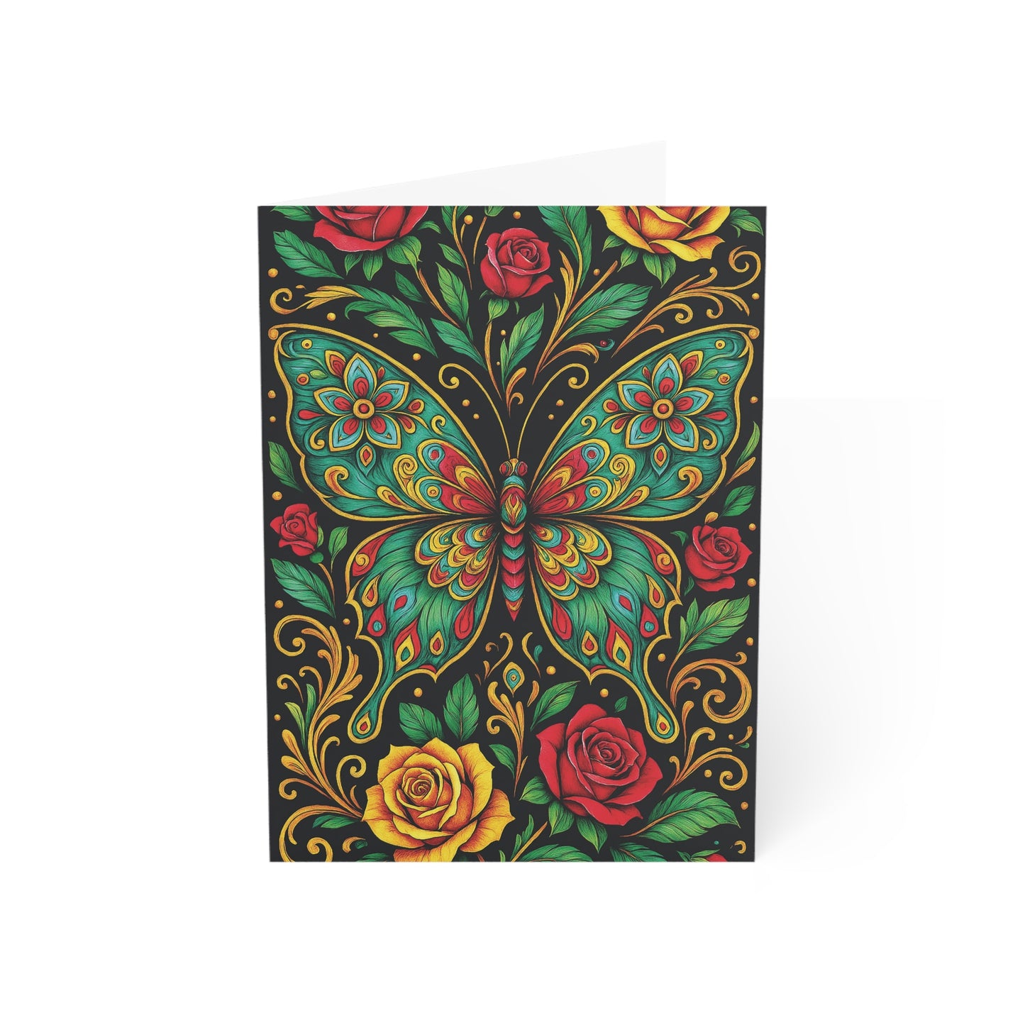 THE DANCE OF BUTTERFLIES - Greeting Cards with Augmented Reality (Set of 1, 10, 30, 50)