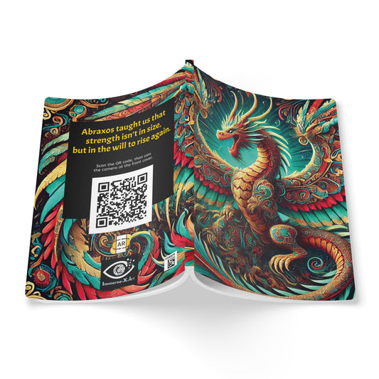 DRAGON AND GEMSTONES - Journal with  an Augmented Reality Experience | Inspiring Notebook with Art & Quotes