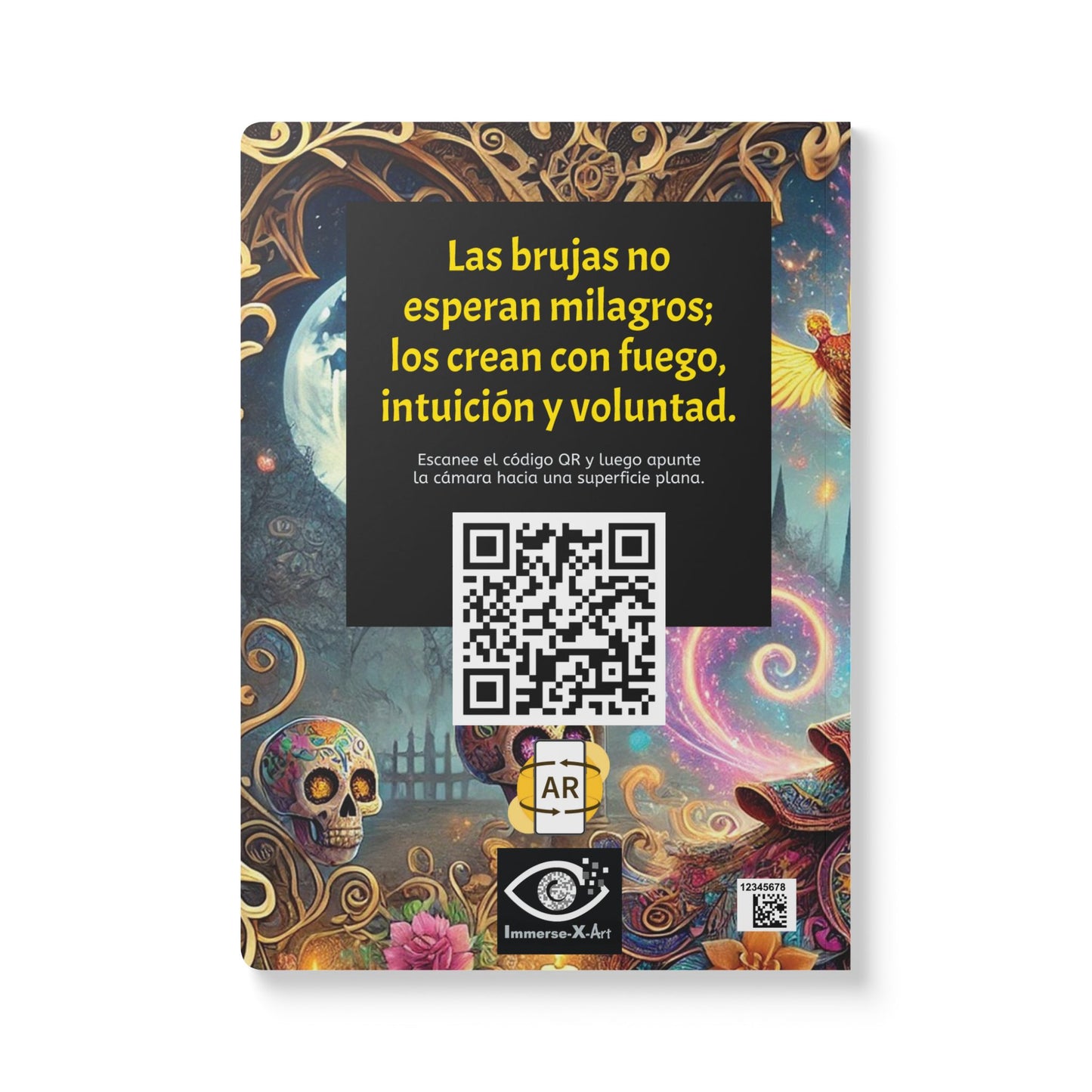 LA HECHIZERA EN MÍ / ANCESTROS - Cuaderno con Realidad Aumentada | Inspirador con Arte y Frases Motivadoras