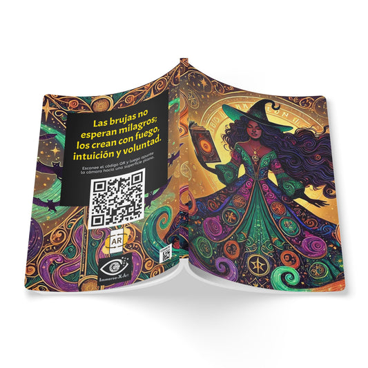 LA HECHIZERA EN MÍ - MURCIELAGOS - Cuaderno con Realidad Aumentada | Cuaderno Inspirador con Arte y Frases Motivadoras