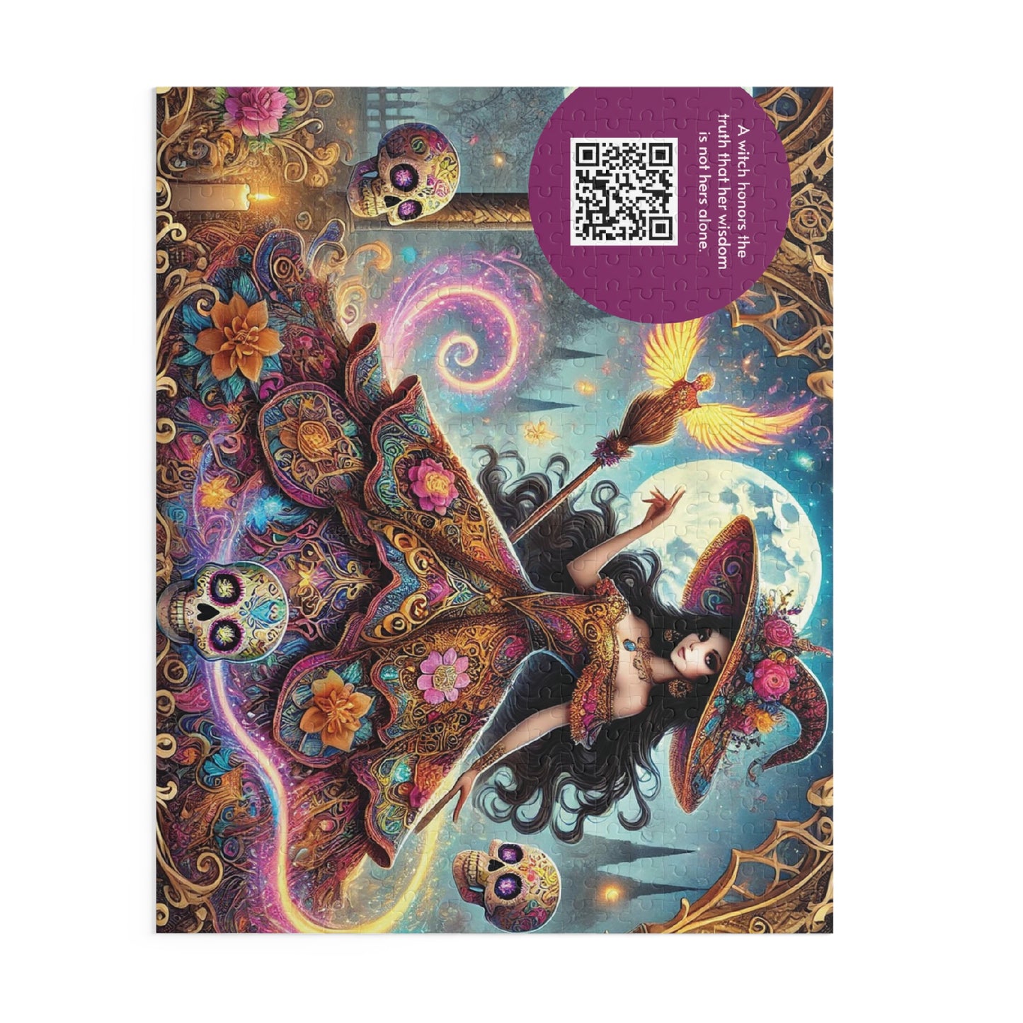 MY INNER WITCH: Ancestors Magic - Intricate Puzzle (120/252/500 pcs) with Augmented Reality