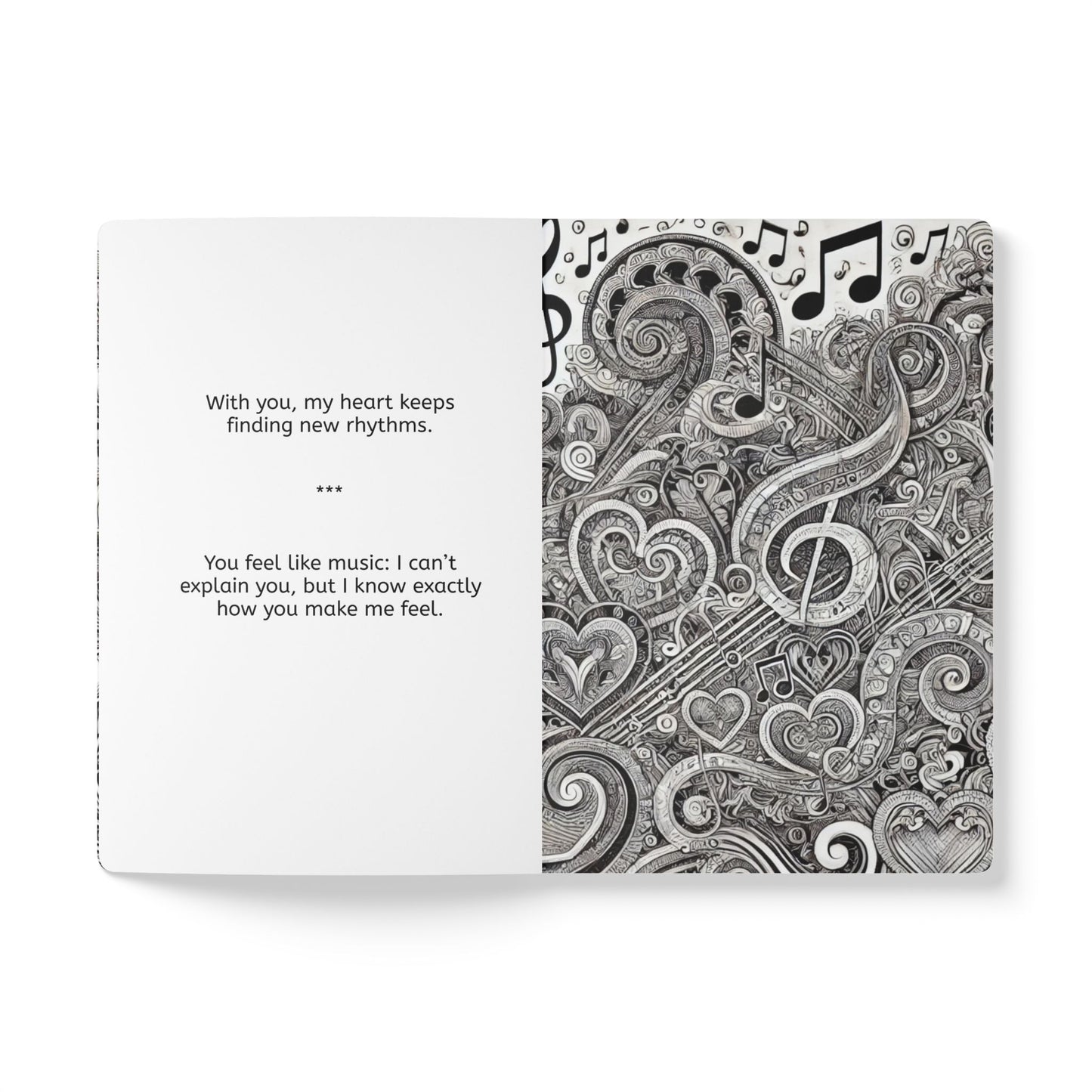 YOU'RE MAGICAL MUSIC - Augmented Reality Journal | Inspiring Notebook with Art & Quotes
