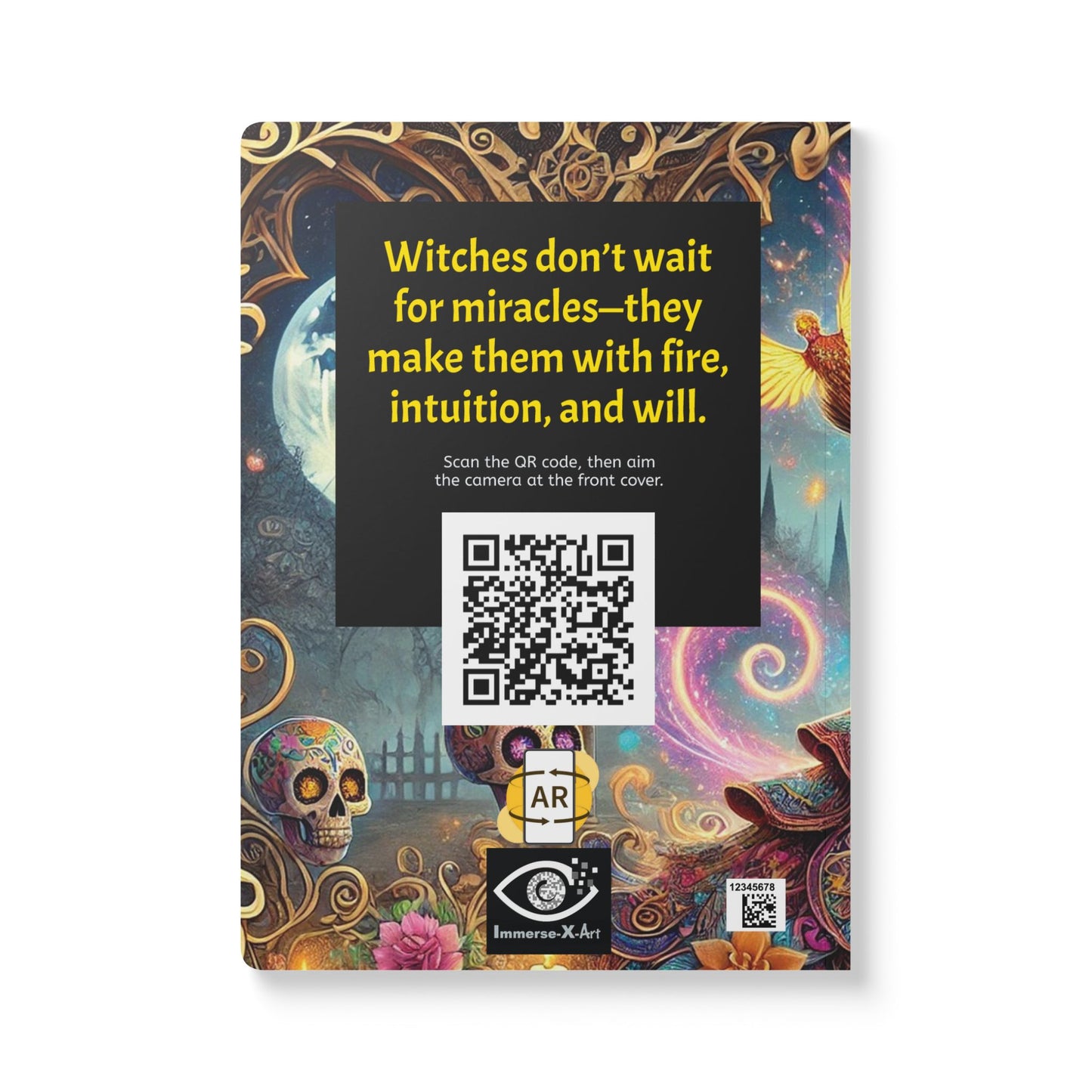 THE WITCH WITHIN / ANCESTORS - Notebook with Augmented Reality | Art & Inspiring Quotes
