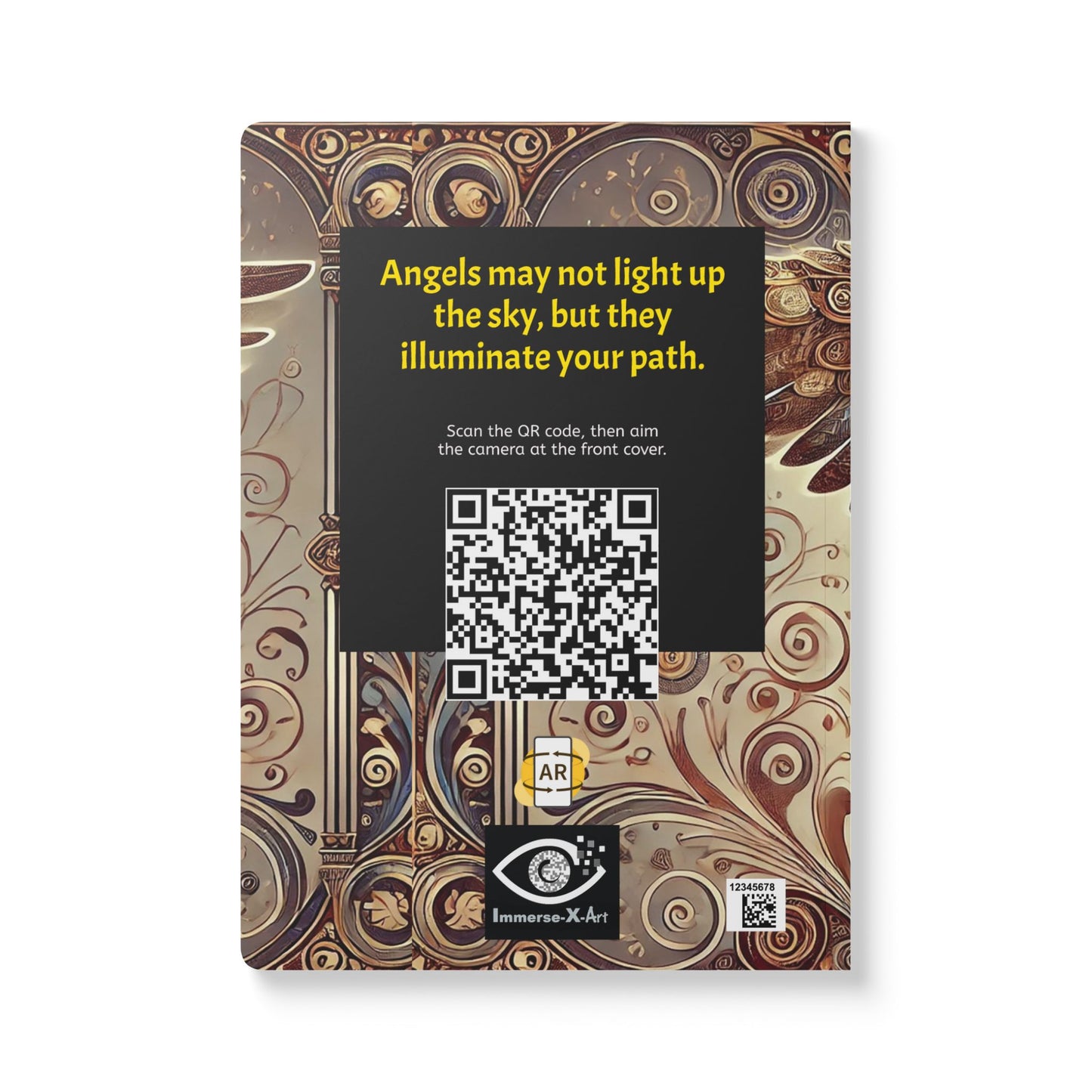 WARRIOR ANGEL - Journal with  an Augmented Reality Experience | Inspiring Notebook with Art & Quotes