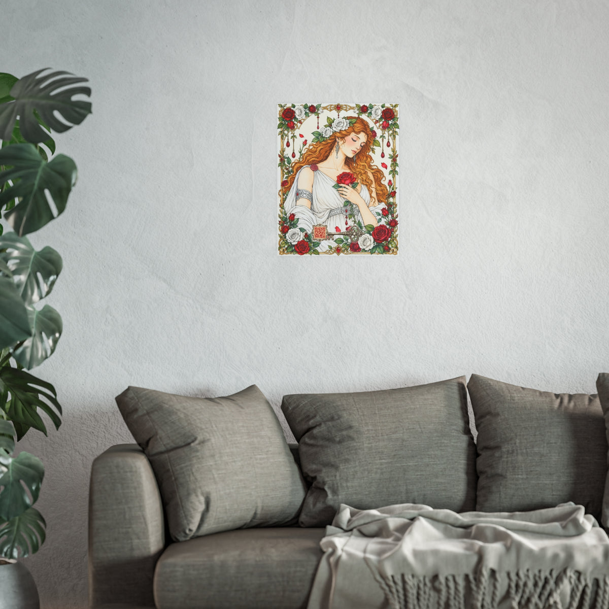 Aphrodite – Goddess of Love & Beauty Poster — Satin & Archival Matte Print