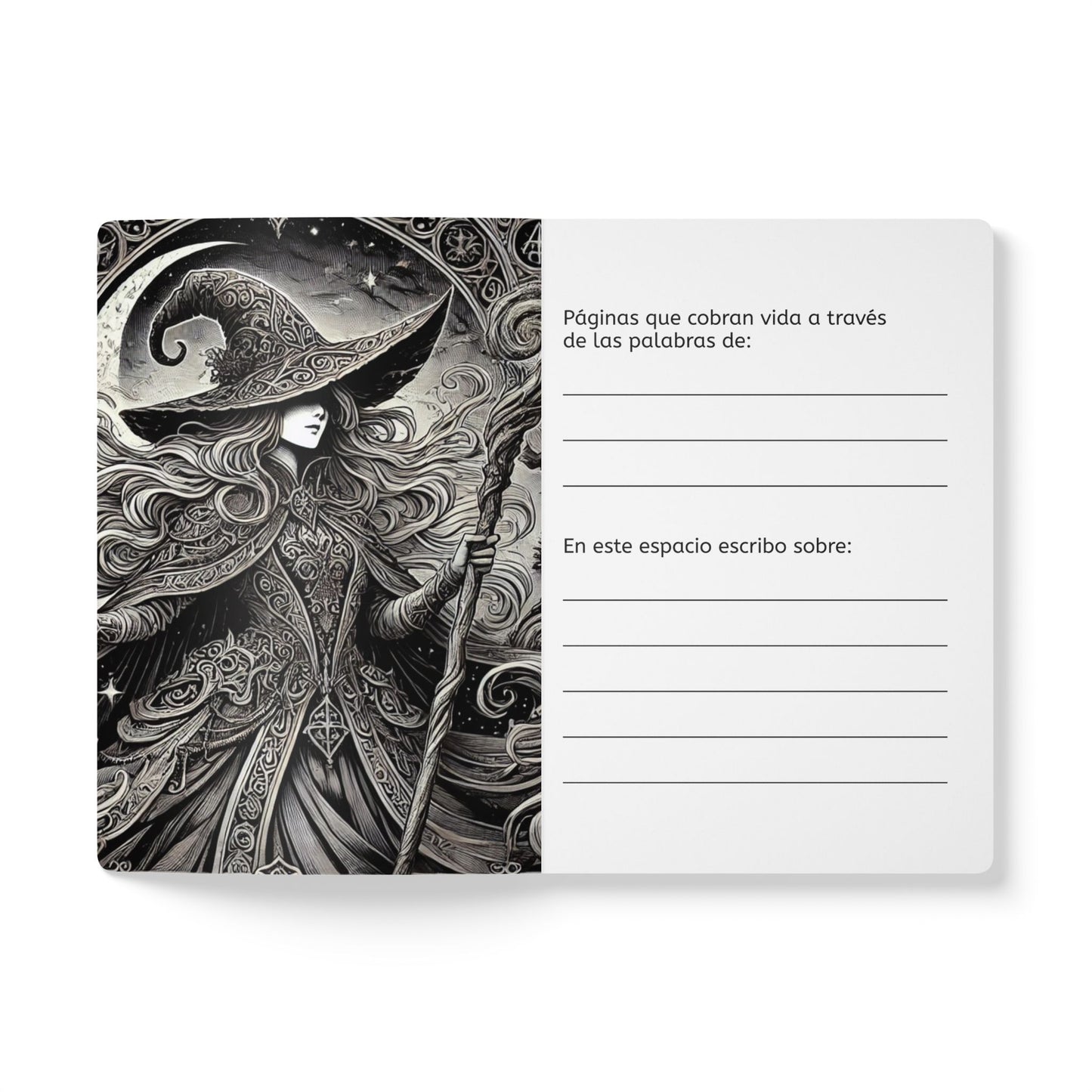 LA HECHIZERA EN MÍ / ANCESTROS - Cuaderno con Realidad Aumentada | Inspirador con Arte y Frases Motivadoras