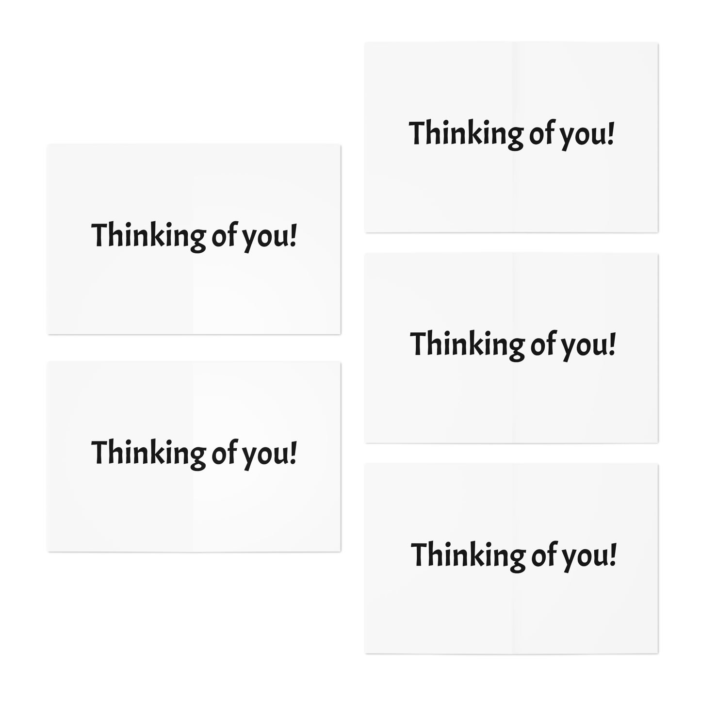 Multi-Design Greeting Cards (5-Pack)